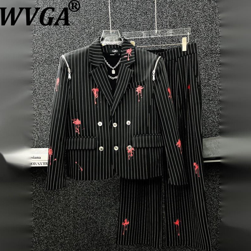 Men'S Gothic Formal Wear - WVGA Spring Autumn Men Formal Suit