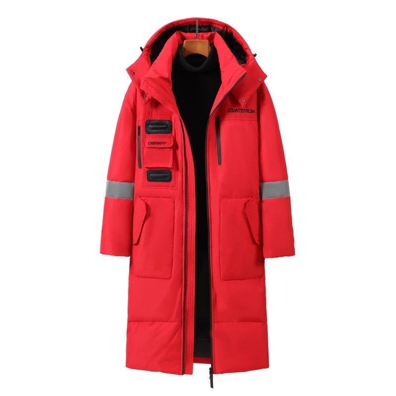 Men Formal Wear Coat - New Winter Men Hooded Long Puffer