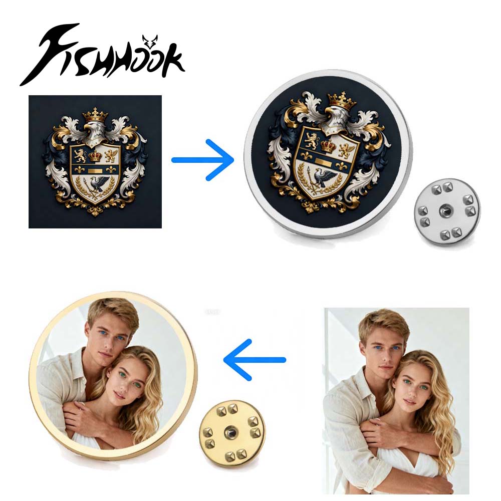 Print Demand Photo Tag Persona - огляд і ціна Tuxedo Lapel Pin