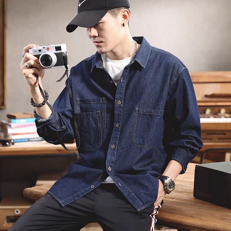 Spring Ruffian Handsome Denim  - огляд і ціна Men Formal Wear Coat