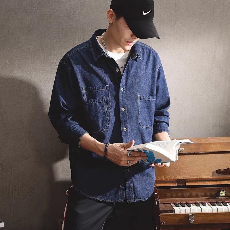 Spring Ruffian Handsome Denim  - огляд і ціна Men Formal Wear Coat