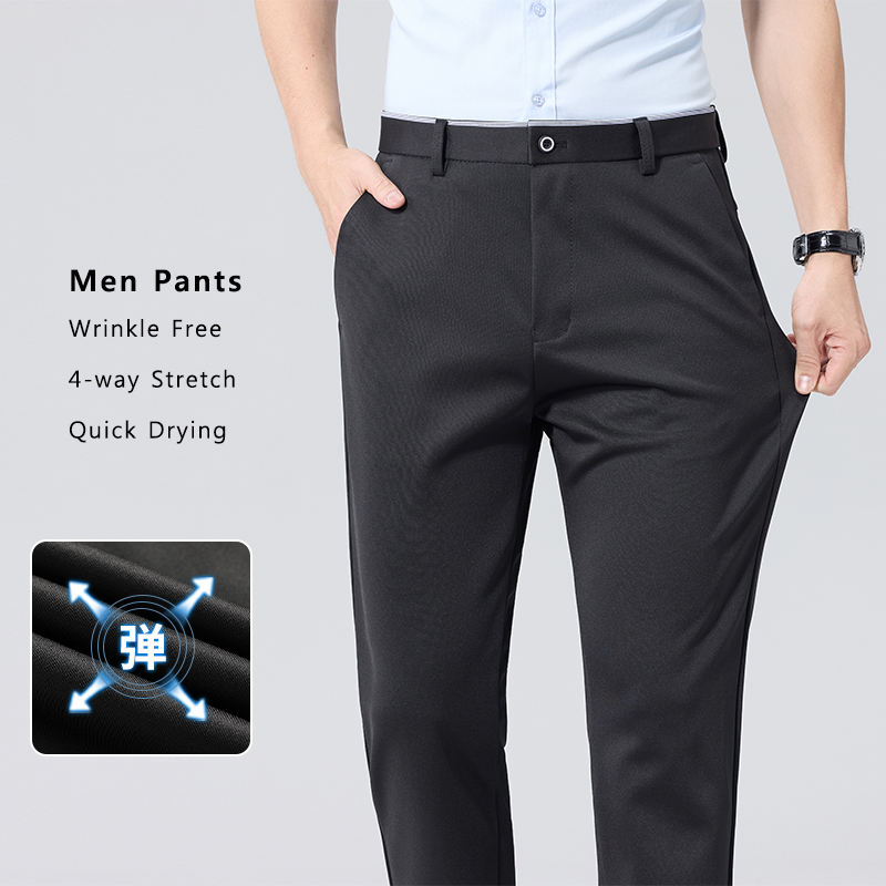 Business Casual Golf Pants Men - огляд і ціна Dress Pant Flat Front