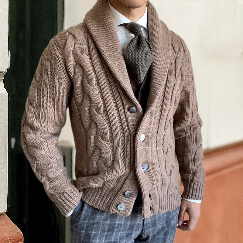 2026 Autumn and Winter New Kni - огляд і ціна Men Formal Wear Coat