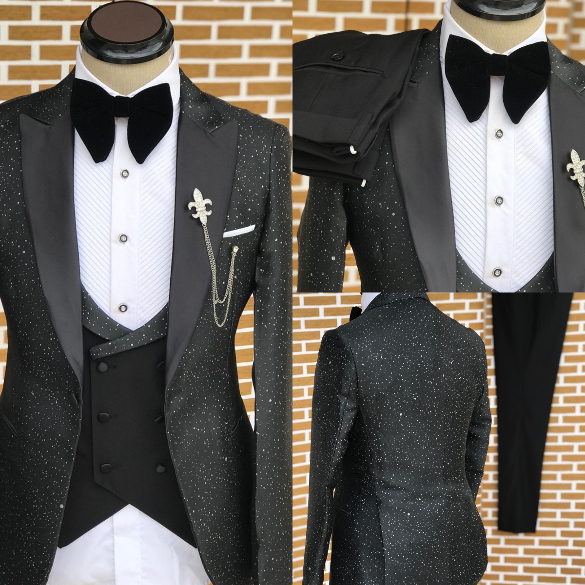 Classic Wedding Men Suits Spra - огляд і ціна Men'S Formal Wear No Suit