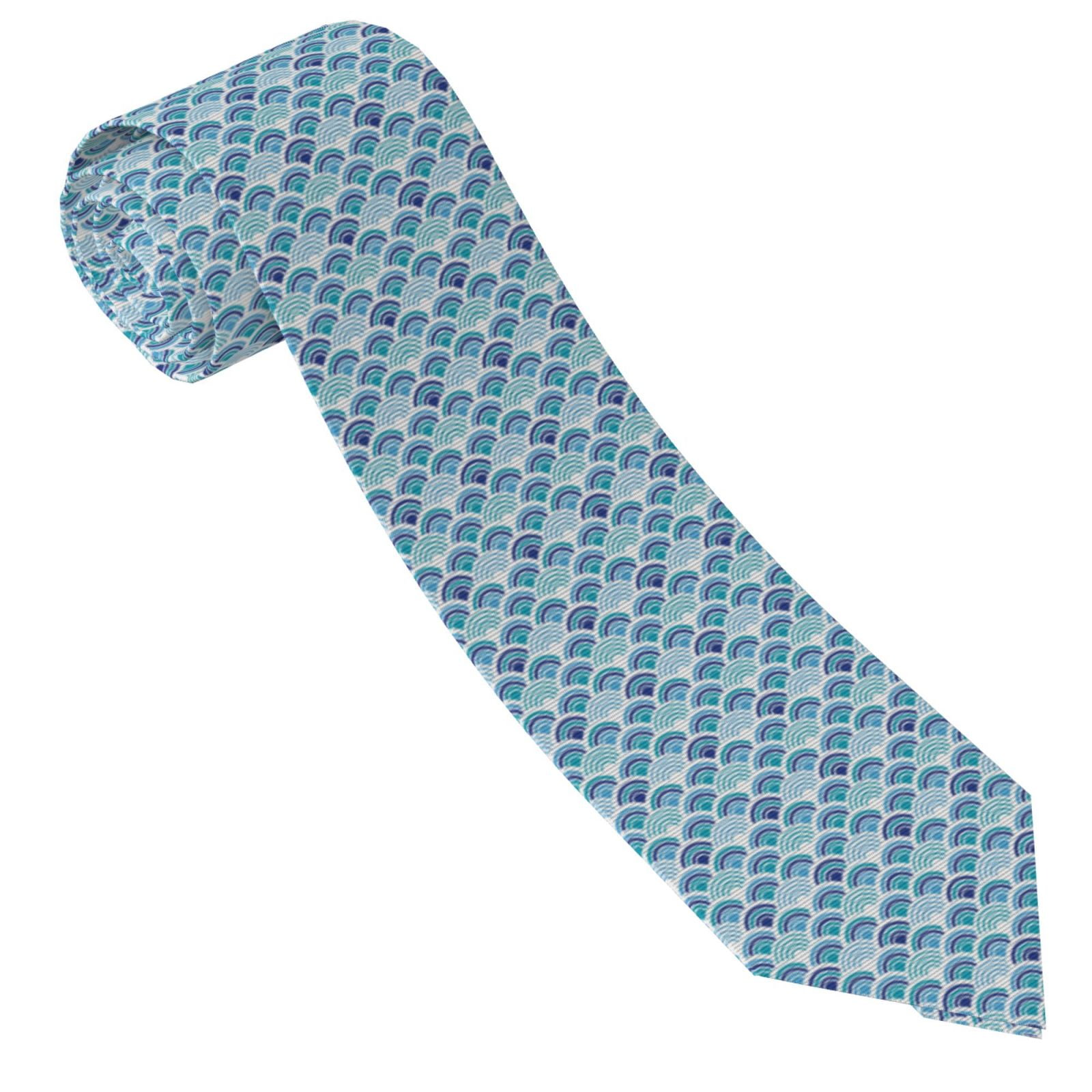 Blue Fish Scale Texture Print  - огляд і ціна Scale - Men Formals & Ethnic Wear