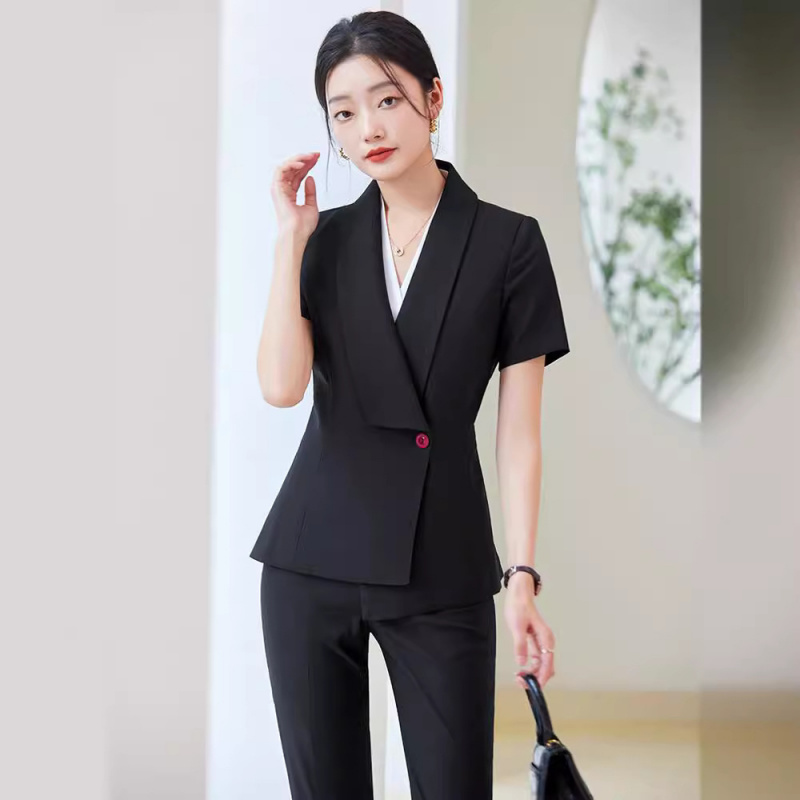 2025Summer New Short Sleeve Su - огляд і ціна Dress Pant Flat Front