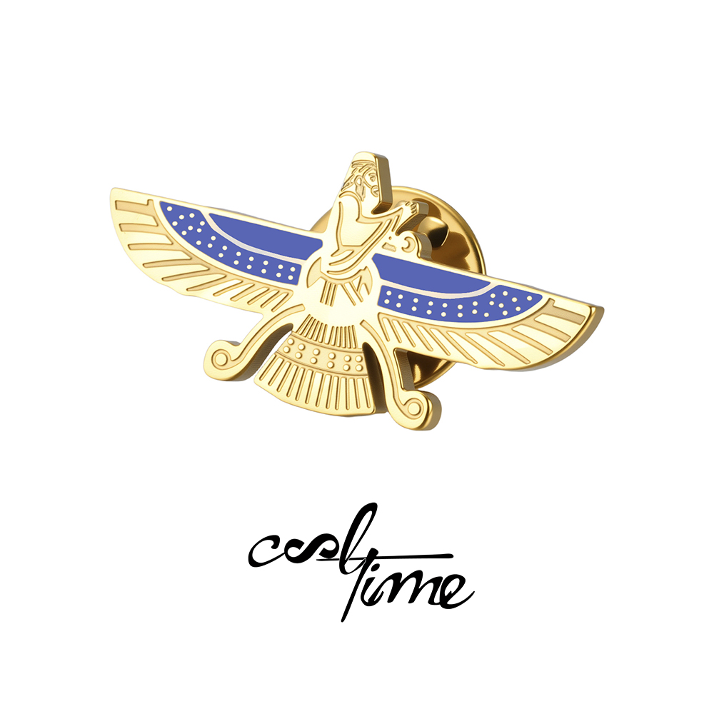 CoolTime Faravahar Pin Badge B - огляд і ціна Tuxedo Lapel Pin