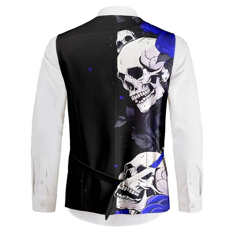 Men's Suit Vest Trendy Cool Sk - огляд і ціна Men'S Gothic Formal Wear