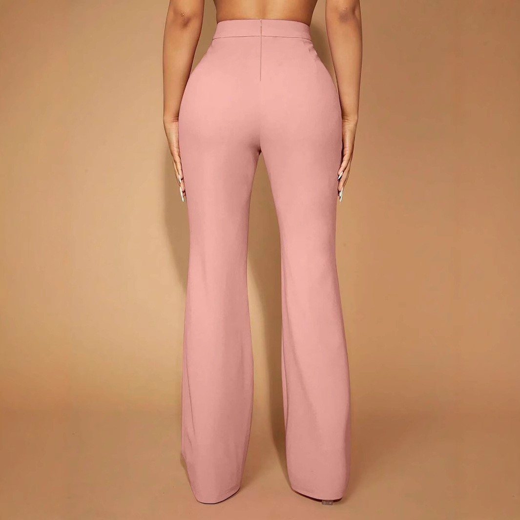 Summer Women's Pants High Wais - огляд і ціна Dress Pant Flat Front