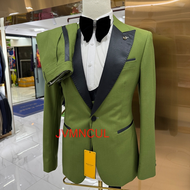 Men's 3 Piece Suit Slim Fit We - огляд і ціна Men Formal Party Wear Outfit