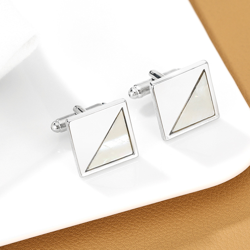 Square Snowflake Mirror Cuffli - огляд і ціна Scale - Men Formals & Ethnic Wear
