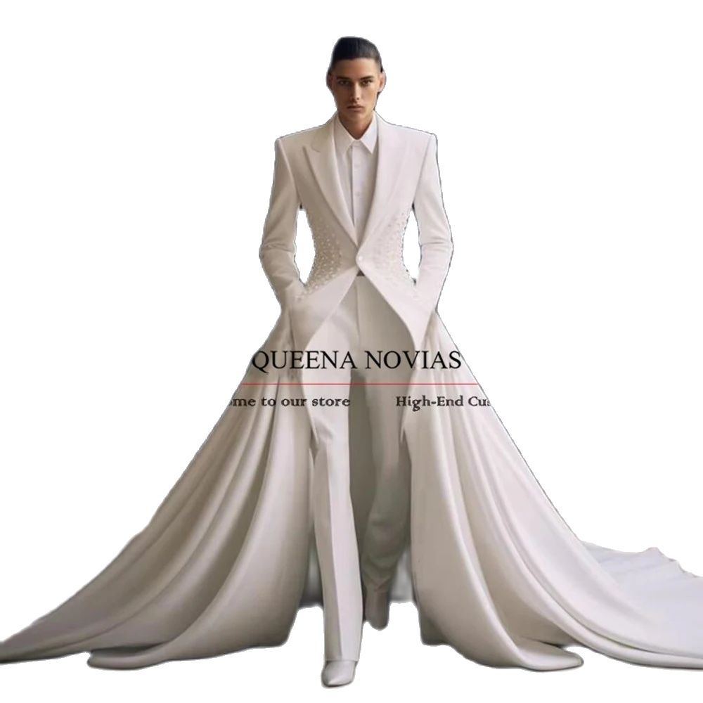 Elegant Pearls Men Suits With  - огляд і ціна Men'S Formal Wear No Suit